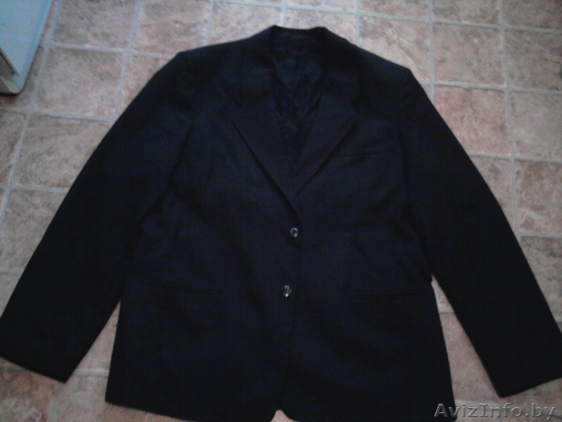 МУЖСКОЙ ПИДЖАК. ОТЛИЧНОЕ СОСТОЯНИЕ. ЦВЕТ ТЕМНО-СЕРЫЙ - Изображение #1, Объявление #459222