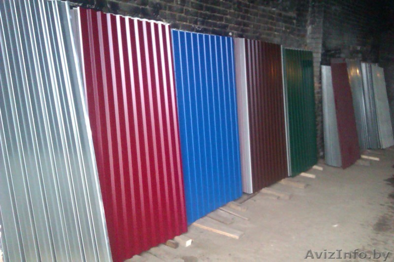 Профлист оцинкованный или крашеный с доставкой - Изображение #1, Объявление #1593781