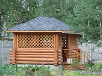 Срубы домов,бань,беседок из бревна ручной оцилиндровки. - Изображение #4, Объявление #1287494