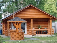 Срубы домов,бань,беседок из бревна ручной оцилиндровки. - Изображение #3, Объявление #1287494