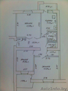 Продам 3-х комнатную приватизированную квартиру в Новополоцке - Изображение #1, Объявление #64357