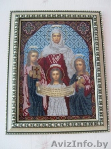 Икона "Св. Надежда, Вера, Любовь и их мать София" - Изображение #2, Объявление #109860