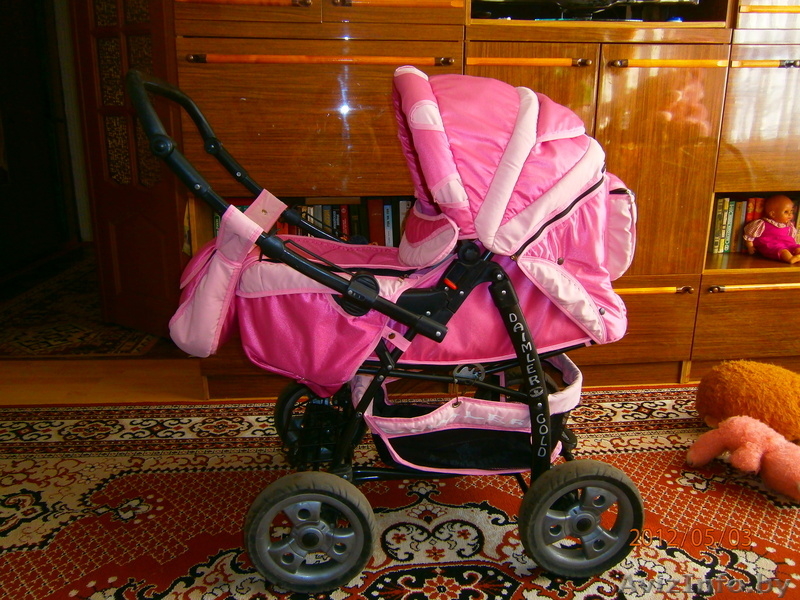 коляска daimler karolinka розовая - Изображение #1, Объявление #646078