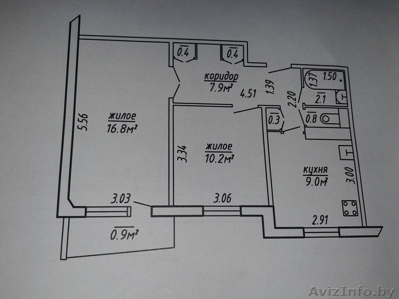 Срочно продам 2х комн. квартиру г.Новополоцк ул.Молодежная д.160 1этаж Торг! - Изображение #2, Объявление #1188273