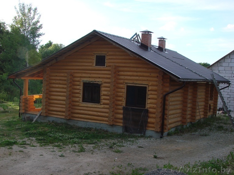 Срубы домов,бань,беседок из бревна ручной оцилиндровки. - Изображение #8, Объявление #1287494