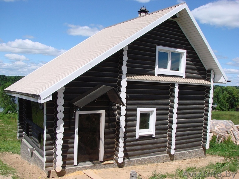 Срубы домов,бань,беседок из бревна ручной оцилиндровки. - Изображение #6, Объявление #1287494