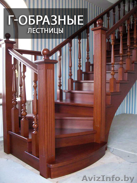 Лестницы из дерева от ПРОИЗВОДИТЕЛЯ - Изображение #3, Объявление #1521673
